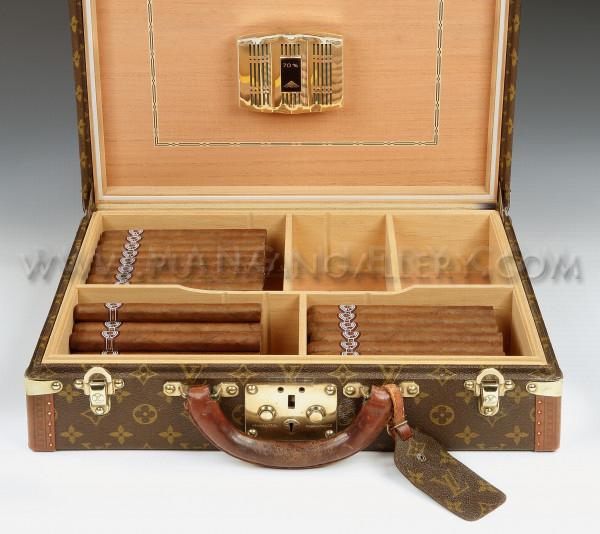 Louis Vuitton Président briefcase humidor – Pullman Gallery